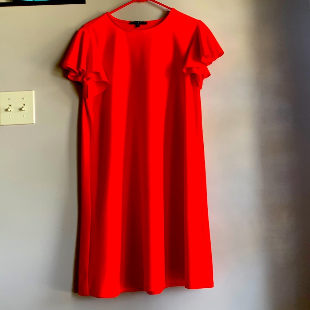Coral/orange dress size 12